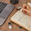 8 Pieces Pen Sleeve for Notebook PU Leather Pen Holder