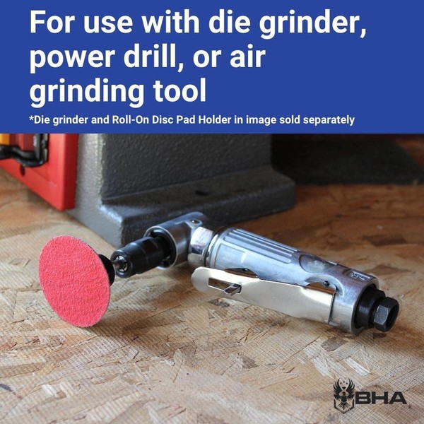 BHA Premium Ceramic Quick Change Sanding Discs Type R Male