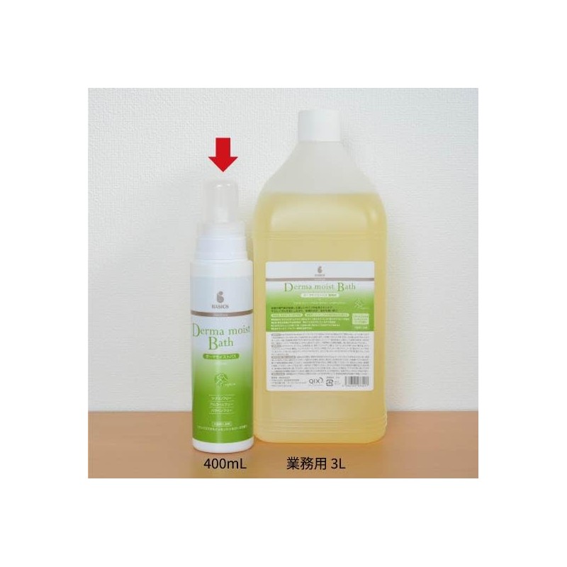 BASICS Dermcare Derma Moist Bath, 13.5 fl oz (400 ml),