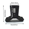 Upgrade Cup Holder Insert Divider Compatible with 2014-2020 Toyota Highlander,