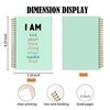 bitCNY I AM Spiral Notebook,Inspiring Words Affirmation Journal Notebook, Positive