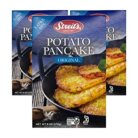 Streit's Potato Pancake Mix - Kosher Certified, Suitable for Passover, Gluten Free, No MSG Added, Just Add Water, Vegan-Friendly, Family Owned (6oz, Pack of 3)
