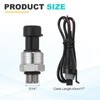sourcing map Pressure Transducer Sender Sensor with Connector, G1/4" 80