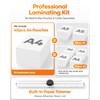 Laminator Machine with 40 Pack Letter Size Laminating Pouches (8.5"