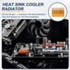 PATIKIL Heatsink 40x40x11mm, Aluminum Cooler Radiator Heat Sink with Thermal