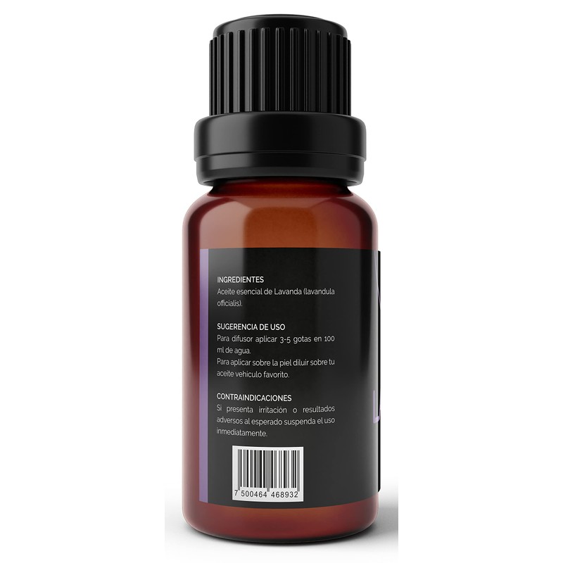 Aceite Esencial de Lavanda (Lavandula Officialis) - 100% PURO PREMIUM
