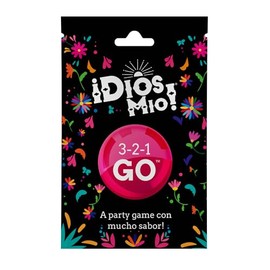 FITZ Dios Mio! 3-2-1 GO Card Game - Bilingual Party Game for Latinos, Fun for Family Game Night, Ages 17+, 3-10 Players, 30-60 Min Playtime, Made Games