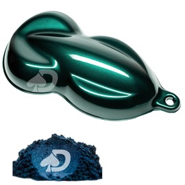 Dark Green Mica Pearl 25g | Deep Forest Pearl Pigment Powder for Auto Paint | Non-Toxic Mica Powder for Paint, Epoxy, Resin, Nail Polish, Arts & Crafts