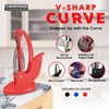 Warthog V-Sharp Curve Professional Knife Sharpener System, 25 Degree Angle
