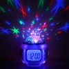 Star Sky Projector LED Music Alarm Clock Multifunction Calendar Temperature