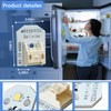 WR55X11132 WR55X25754 Refrigerator Led Light and Cover Assembly Compatible with
