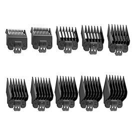 GLAKER Guards Set for Hair Clippers - Complete Hair Cutting Kits, Guide Combs for GLAKER K11 Hair Trimmers (10 pcs)