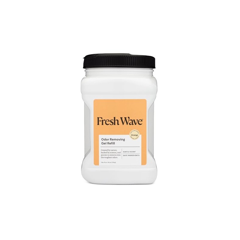 Fresh Wave Orange Odor Removing Gel Refill, 63 oz