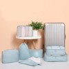 7 Piece Packing Cubes Set High Capacity Multifunction Foldable Luggage