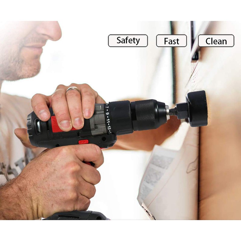 NORTOOLS Hole Saw 11 PCS HoleSaw Kit with 8PCS 19-64