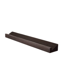 KAIU Vinyl Record Stand LP Record Stand Holder Wall Mount Display Shelf Storage Vinyl Decorative Easy Installation Elegant Solid Oak Black