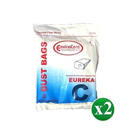 Replacement for Eureka Type C, Non-Micro Vacuum Cleaner Paper Bags 6PK // 817SW, ER-14035