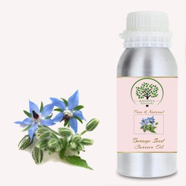 RADANYA Ayurveda RADANYA Ayurveda Borage Seed Carrier Oil 100% Pure & Natural Cold Pressed Carrier Oil