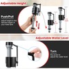 Saillong Universal Toilet Flusher Replacement Kit, Fill Valve, 2-Inch Flapper,