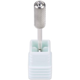 PANA Crystal Top Nail Drill Bits - 3/32'' Small Barrel Silver Carbide Bits Fine - Suitable for Manicure Pedicure Cuticle Gel Polishing Beginners Bits