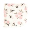 Hudson Baby Unisex Baby Flannel Cotton Washcloths, Neutral Pink Floral