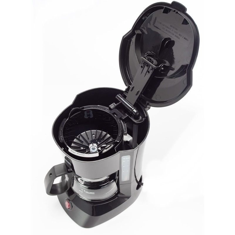 Dominion 4-Cup Coffeemaker Compact Coffee Pot Brewer Machine, Quiet with