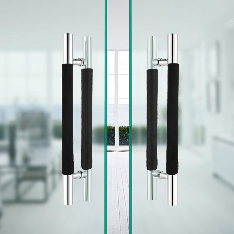 Geesatis Premium 6 Pack Appliance Handle Covers,Refrigerator Door Handle Covers,Black