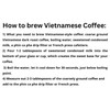Vietnamese Ground Coffee 227g - Very Strong Dark Roast Vietnam