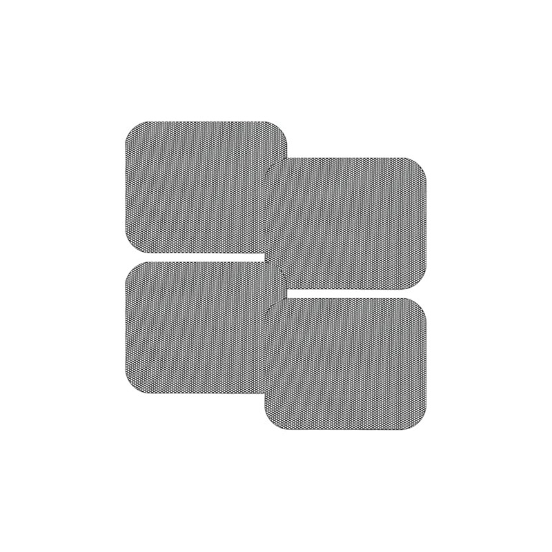 4PCS Car Side Window Sunshade - UV Protection & Glare