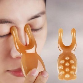 Suji 수지 페이스 리프팅 Guasha 긁기 마사지 페이셜 도구 플레이트 붓기 감소 코 [01 A] Suzy Face Lifting Guasha Scraping Massage Facial Tool Plate for Puffiness Reduction [01 A]