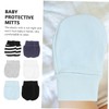 Healvian 6-Pairs of Baby Anti-Scratch Mittens Comfortable Cotton Infant Gloves