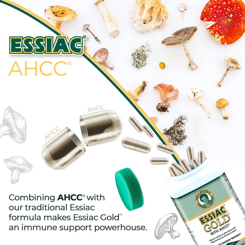 Essiac Gold® with AHCC® – Premium Immune System Booster –