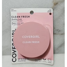 Covergirl Clean Fresh Pressed Powder -# 230 Dark - 0.35oz - Matte Finish