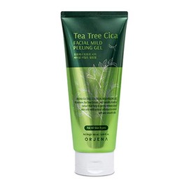 ORJENA - Exfoliante facial facial suave para árbol de té, para todo tipo de piel, 6.1 fl oz de peso neto                                              