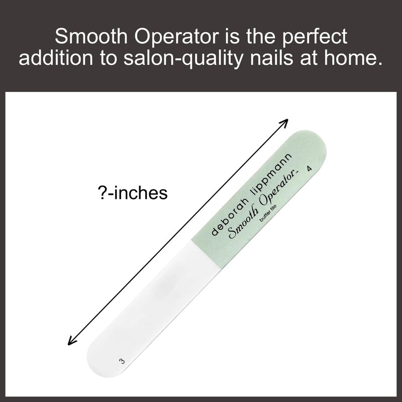 Deborah Lippmann Nail File Set | Emery Board for Manicure,