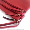 The Accessory Co. Womens Cross Body Bag Messenger Multi Compartment