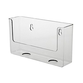 Premium Clear Postcard Holders Displays 6-Inch Wide Wall Mount or Window Mount Available