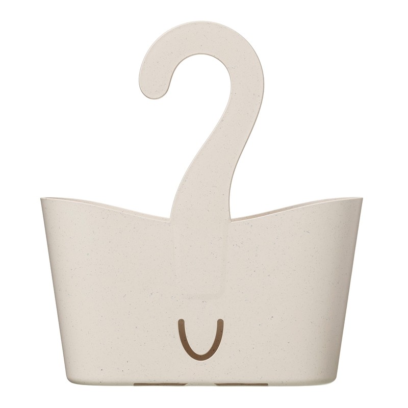 TATAY Shower basket with hooks, polypropylene, 100% recycled materials, multifunctional