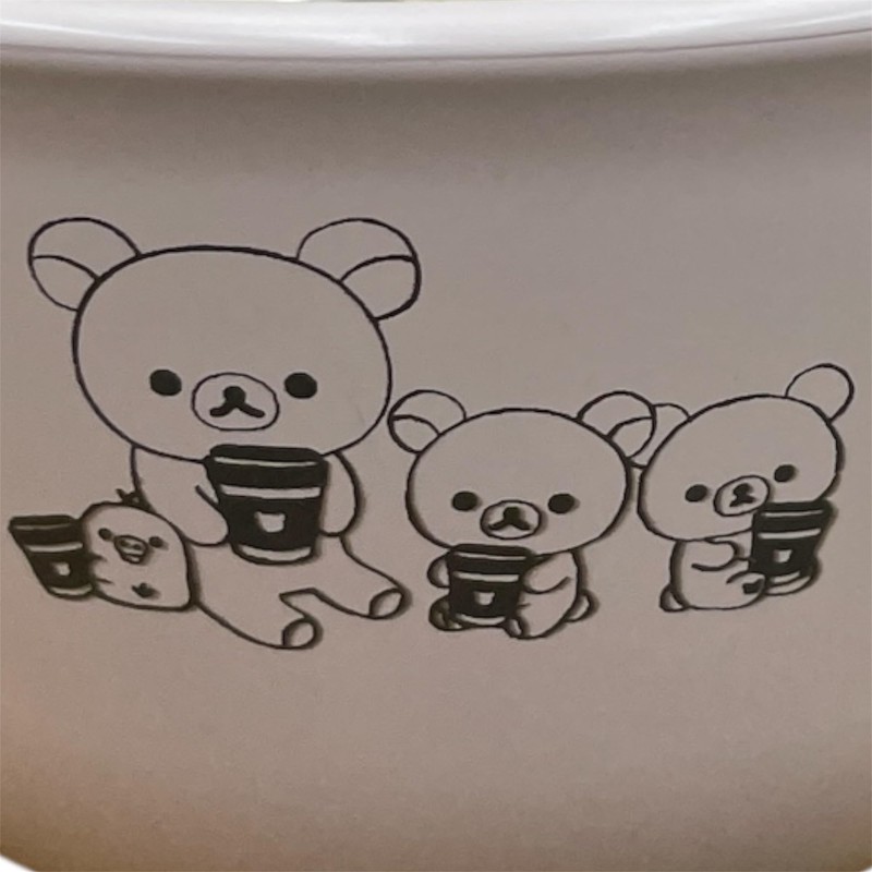 Marimo Craft MRK-748 Rilakkuma Rilanowa Soup Cup, Pink, Size (W