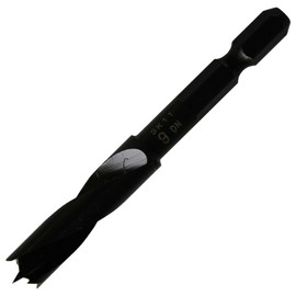 SK11 Hexagonal Shaft Multi-Drill for Bamboo, Resin, Acrylic, Rubber, Leather, Wood, 0.35 inches (9.0 mm)