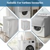 2 Pack Washer and Dryer Covers, Waterproof Washing Machine Cover