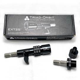 TRIAD-ORBIT IO-EXT2S [Quick Change Mechanism Extension Arm For When You Need To Change The Position Of Your Device Slightly Etc] 2 Inch Extension Arm