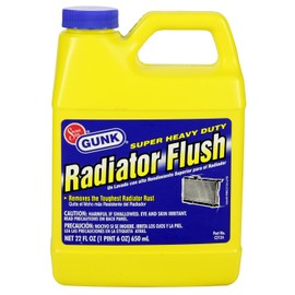 Gunk Radiator Flush, HD, 22 Oz