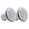 BIAREN 2x Side Marker Indicator Repeater Light Lamp Lens Clear