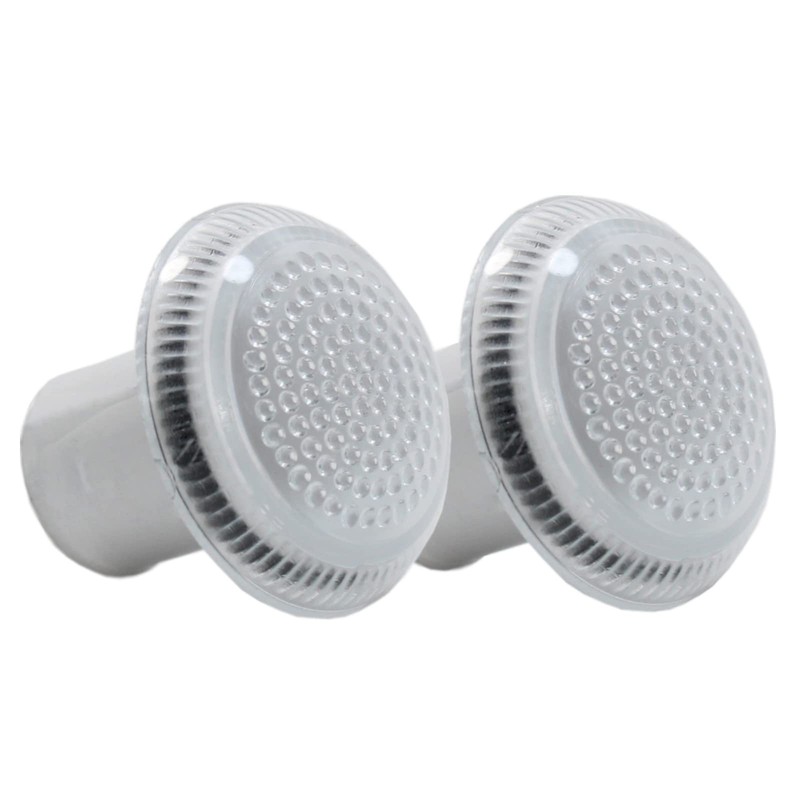 BIAREN 2x Side Marker Indicator Repeater Light Lamp Lens Clear