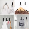 Shengsenfu Foldable Towel Hooks for Bathroom - Heavy Duty Wall