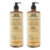 Kit Shampoo Acondicionador Para Cabello Aceite Argan Gd3 1lt