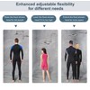 BRIGHT SHOWERS Brass Shower Arm Extender for Rain and Handheld