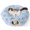 Lesure Cat Tunnel Bed for Indoor Cats - Cute Cat