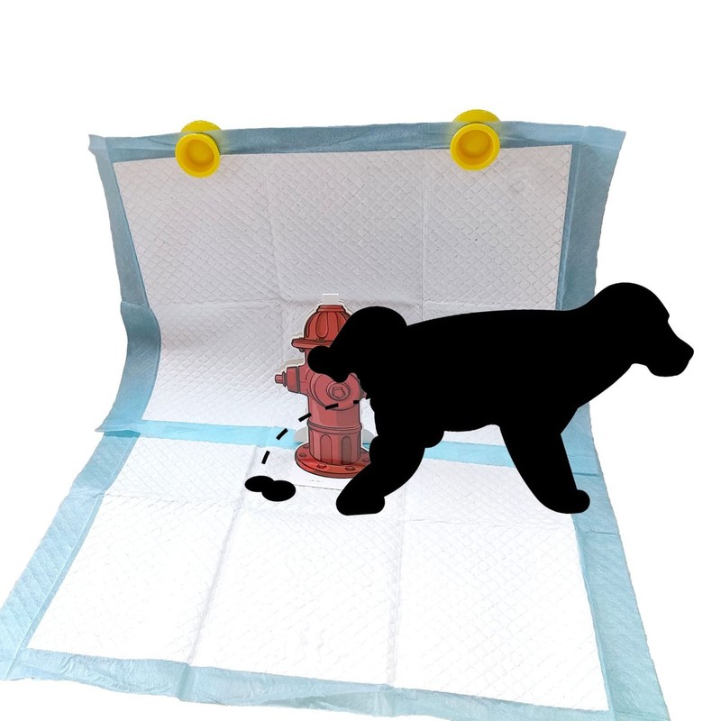 WQAPVHBG 10Pcs Fake Fire Hydrant for Dogs to Pee On,